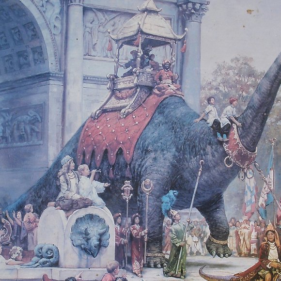 Dinotopia Dinosaur Parade 750 Piece Puzzle - Picture 15 of 16